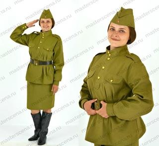 Военная форма женская №1 (ВОВ)

